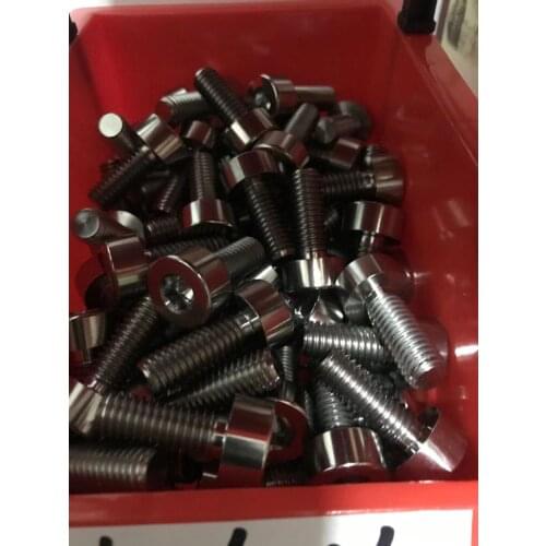 5/16-18x25mm Titanium hexagon socket cap thin head screw/bolt head 18x8.5 Gr5