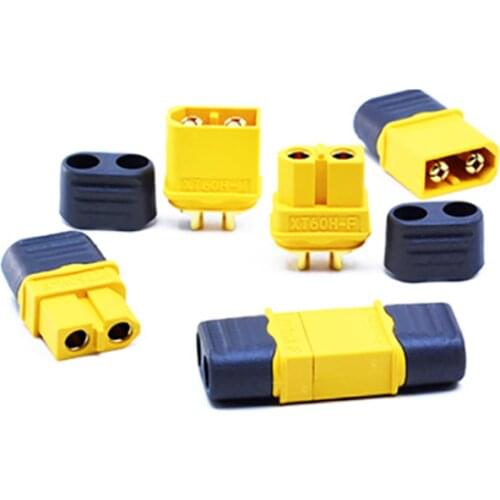 6/12piece Amass XT60H aircraft model drone interface male and female connector plug RC lithium polymer battery charger parts