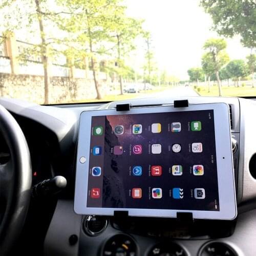 Soporte tablet coche for iPad holder mini 2 3 4 Air 2 Pro 9.7 Universal 7-11 inch tablet car holder Auto CD Mount Tablet Holder