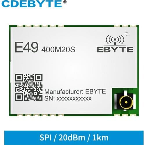CMT2300A Wireless Data Transmission Module 20dBm 433MHz rf Module SMD Wireless Module IPEX/stamp hole E49-400M20S SPI Module