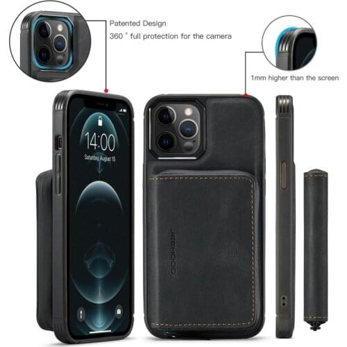 Wallet Card Slot Case For iPhone 13 Pro Max Case For iPhone 13 Mini Case For iPhone 12 Pro max Case