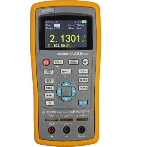 ET433 Handhel LCR Meter Multifunction USB Digital Bridge Measurement Of Resistance Capacitance Inductance Tester