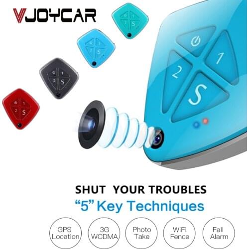 Personal Necklace 3G GPS Tracker Fall Sensor Camera Photo Taking 2 Way Phone Call SOS Help Button Personal Locator For Elderly