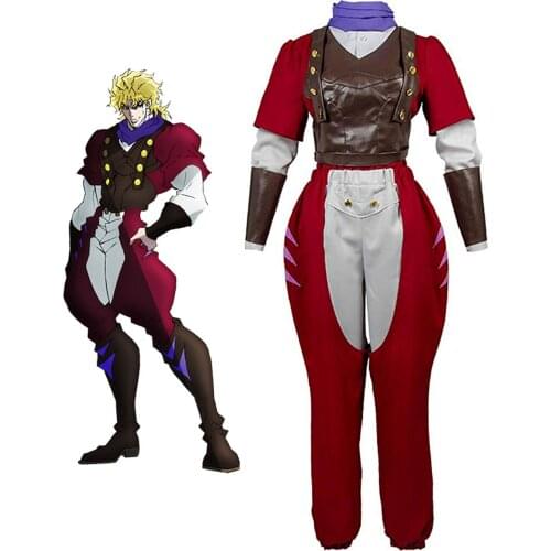 JOJO Dio Brando Cosplay JoJos Bizarre Adventure Phantom Blood Dio Brando Cosplay Costume Custom Made Any Size