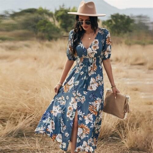 Ldhtzkcx Boho Summer Dresses