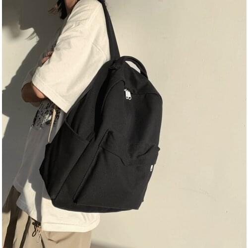 Fashion Backpack Canvas Women Backapck Laptop school bags for teenage girls College School Backapck Travel Backbag Mochila