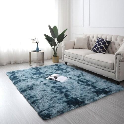 Fluffy Carpets for Living Room Area Rugs Bedroom Decor Carpet Soft Rug Home Thicken Mat Long Velvet Mats