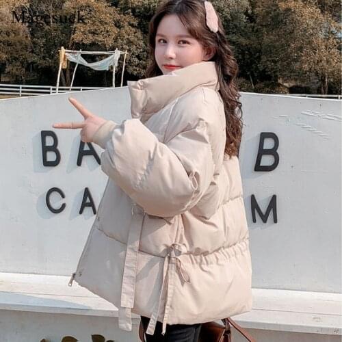 2021 Red New Fashion Velvet Jacket Female Winter Clothes Loose Stand Collar Short Coats Korea Sweet Cute Beige Blue Jacket 16766