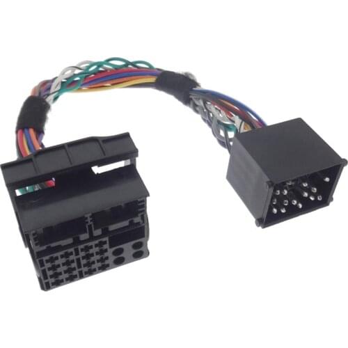 Conversion Adapter BMW BM24 to BM54 Radio Adapter round flat pins E46 E39 E38 E53