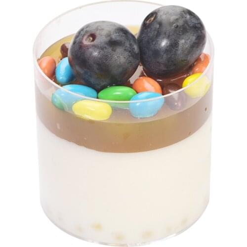 Promotion - Event Party Wedding Suppliers, Disposable Plastic Tableware, 44*45mm/60ml Dessert Cup, 10/Pack