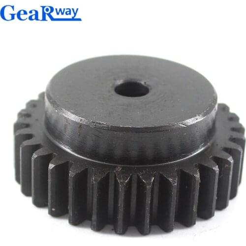 Gear Wheel Metal 1.5Module 30T 45Steel Spur Gear Pinion 10/12/17/20mm Bore 1.5 Mould 30Tooth Gear Wheel Rc Pinion Gears