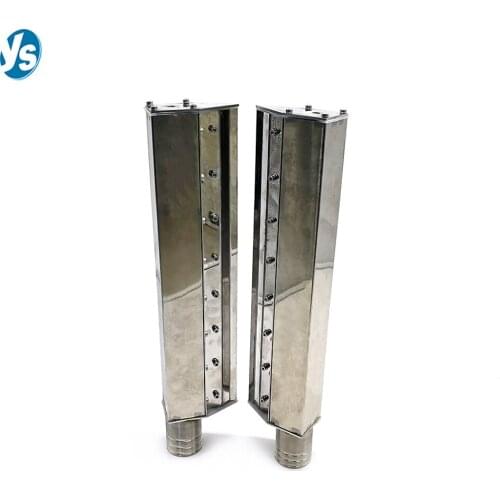 Stainless Steel Blow Off System Air Knife Nonferrous Metal Board Drying Air Knife Hot-Air Blower Air Knife 110-2100mm Length