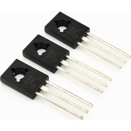 10PCS D882 2SD882 TO-126 NPN Audio Power Amplifier Switch Transistor