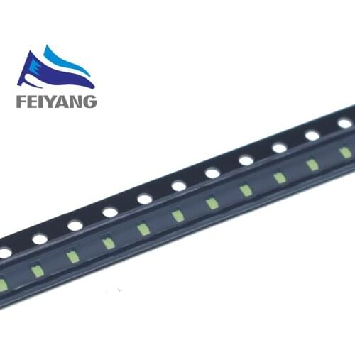 100PCS 0603 Ice Blue 1608 Ice Blue Clear Ultra Bright Blue SMD LED Indication