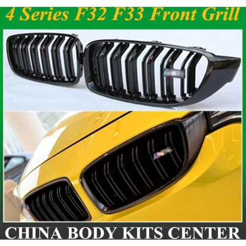 4 Series F32 F33 Front ABS Grill for BMW F36 F80 M3 F82 F83 M4 2 Door Coupe Convertible 420i 428i 435i 428d 420d 425d 430d 435d