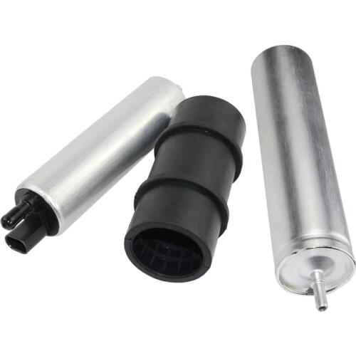 AP03 3PCS Fuel Pump +RUBBER+FILTER For BMW E46 E39 E38 X5 E53,FOR LAND ROVER FREELANDER TD4 16146767383 LR020625