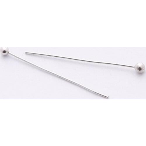 500pcs 0.5x25mm 4 Different Colors Ball Head Pin Copper Gold Jewelry Beads Findings Jewelry Accessories For Jewelry DIY