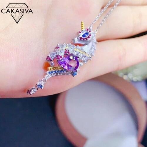 CAKASIVA Silver Pendants