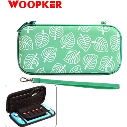 5 in 1 Portable Pouch Cover for Nintendo Switch / Nintend Switch Lite Case PU Cute Travel Carrying Bag Game Accessories