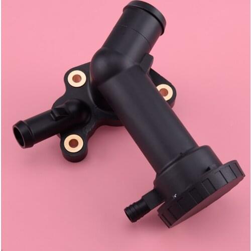 Black Car Engine Coolant Thermostat Housing 11537829959 Fit For Mini Cooper One R50 R53 R52 2001 2002 2003 2004 2005 2006 2007