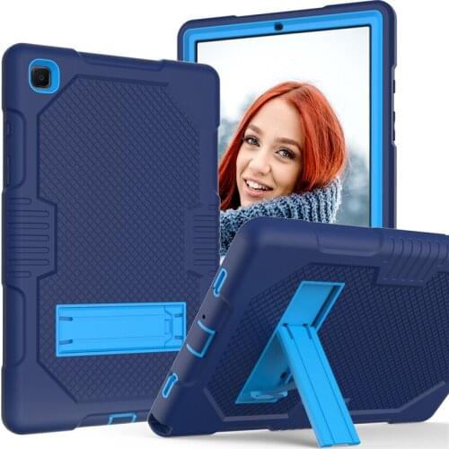 For Samsung Galaxy Tab A7 2020 SM-T500 SM-T505 T507 Case Shockproof Kids Safe PC Silicon Hybrid Stand Full Body Tablet Cover
