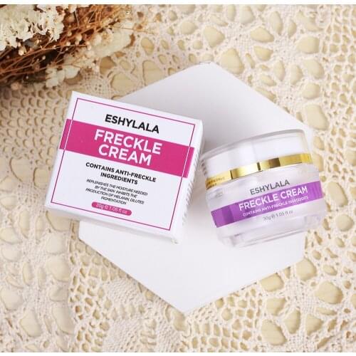 Eshylala Face Cream Nicotinamide 3% Whitening Remove Dark Spots Facial Cream Repair Fade Freckls Melanin Remover Brighten Serum