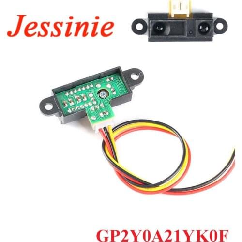 GP2Y0A21YK0F GP2Y0A21 Infrared Proximity Sensor IR Analog Distance Sensor 10-80cm Infrared Distance Sensor 4.4-5.4V For Arduino