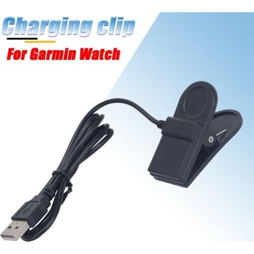 For Garmin Forerunner 230 735XT 235 630 USB Charging Clip Adapter Cable Charger For Garmin Forerunner 645 Music Smart Watch