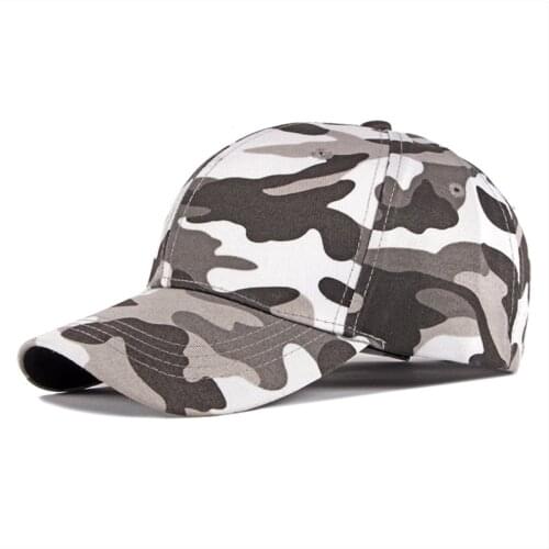 WZCX Camouflage Camouflage Spring Summer Peaked Cap Fashion New Outdoor Casual Korean Version Snapback Dad Hat