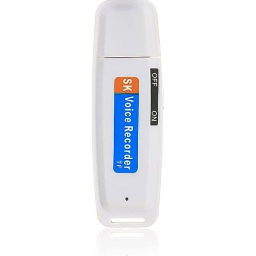 Kebidumei Mini USB Voice Recorder Voice Pen U Disk Professional Flash Drive Digital Voice Recorder Micro SD TF Card 32G