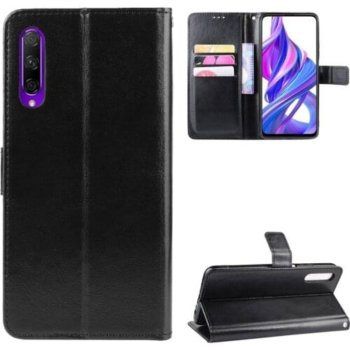 Fashion ShockProof Flip PU Leather Wallet Stand Cover Huawei Y9S Case For Huawei Y9S Y9 S HuaweiY9S Phone Bags