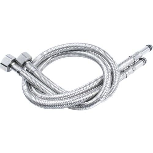 MTTUZK G1/2" Plumbing Hose 304 Stainless Steel Cold Hot Water Flexible Faucet Water Supply Hoses Faucet Replacement Parts Hose