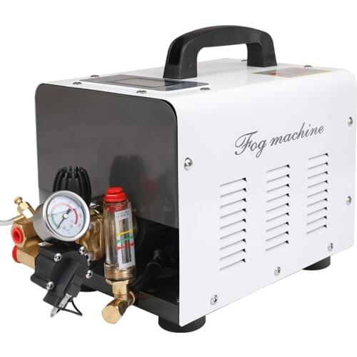 PC-2802 Brass Triplex Plunger Pump Fogging misting pump driven by motor 1LPM high pressure 60Bar 220V 300W