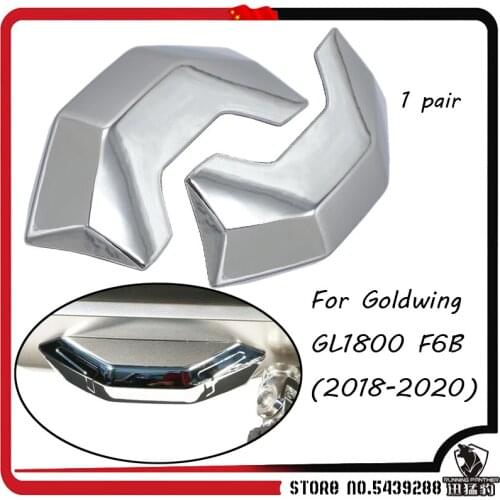 Motorcycle front hood chrome trim parts for Honda Goldwing 1800 F6B GL1800 2018 2019 2020