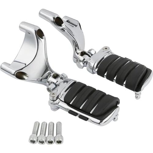 Motorcycle Passenger Foot Pegs Footpegs Mount For Harley Sportster XL 883 1200 2004-2013
