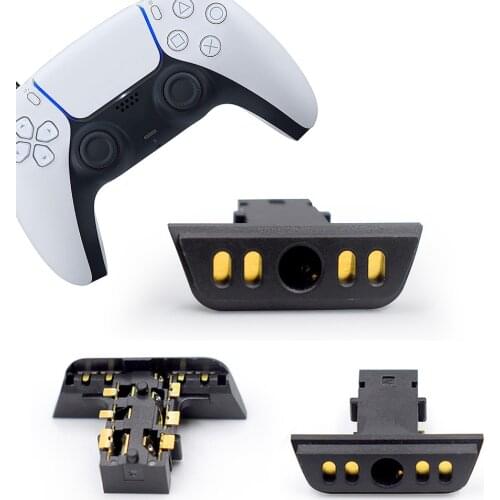PS5 Headphone Jack Port Earphone Audio Jack Port Socket Connector Repair Parts for Playstation 5 Controller Replacement