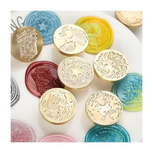 Steampunk Sealing Wax Stamp Hand Account Lacquer Seal Diy Gift Retro Mechanical Clockwork Wax Stamp Wedding Invitation Wax Seal