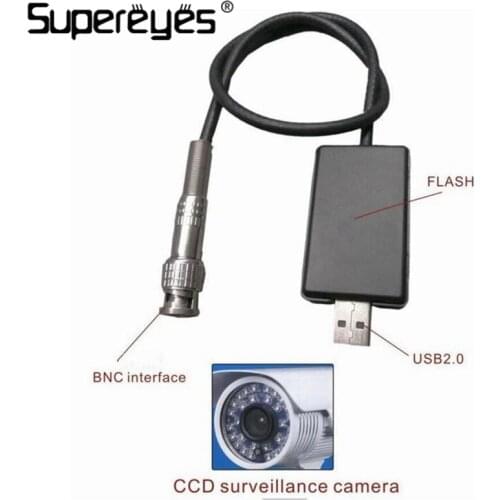 Supereyes BNC-USB High Qulity 2M USB 2.0 Type BNC To USB Interface Surveillance Camera Analog To Digital Signal Cable Line
