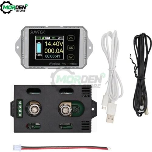VAT1300 VAT4300 100V 300A Wireless Ammeter Voltmeter Battery Capacity Monitoring Coulomb Counter Dropship