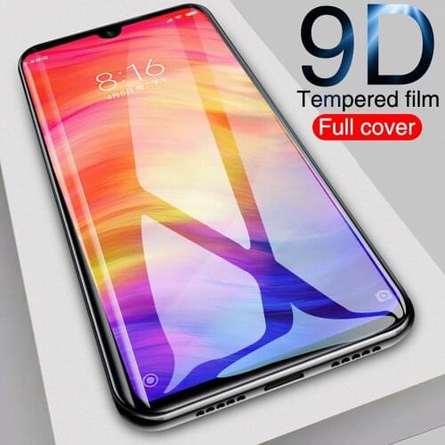 Cover protective film for xiaomi redmi note 9s 8t 8 7 6 pro tempered glass phone screen protector redmi 8A 7A 6A on the glass