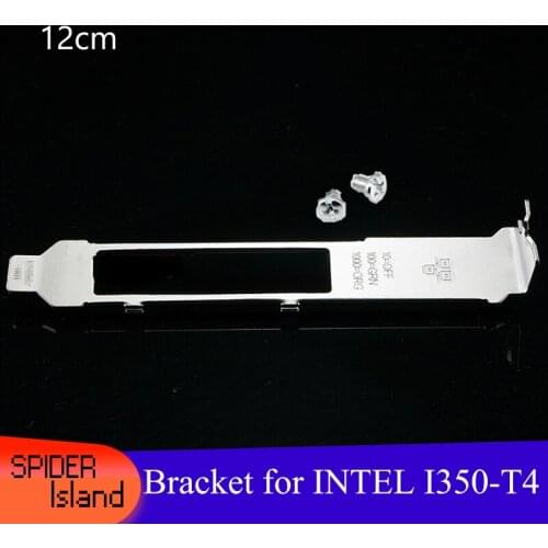 10pcs/lot Full High Bracket for Intel Dell I350 X710-T4 4-Ports THGMP 12CM Network Adapter Card Bracket