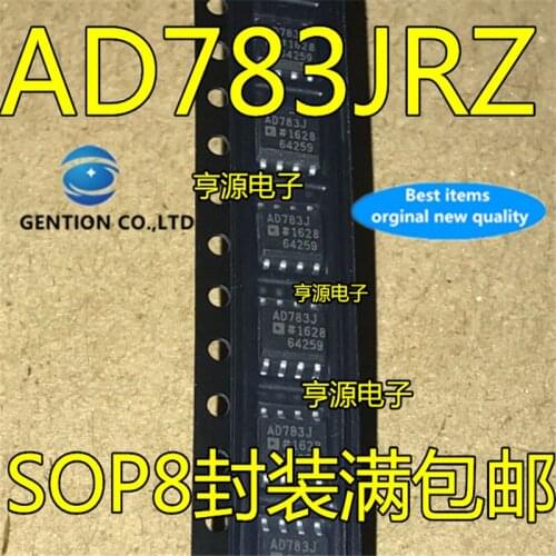5Pcs AD783JR AD783J AD783JRZ SOP8 High speed amplifier chip in stock 100% new and original