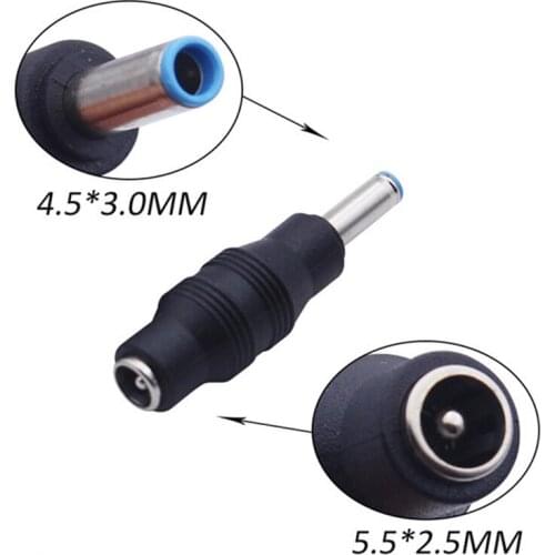 DC Power Adapter Connector Plug Jack female 5.5*2.1 mm plug male 4.5*3.0 mm