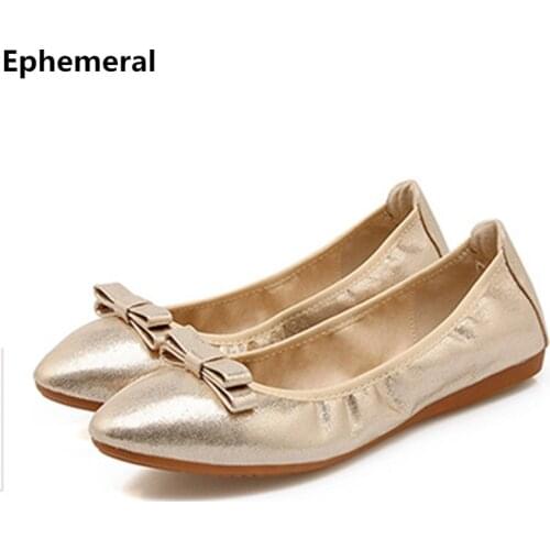 Ephemeral Women's Ballet Flats With Heels