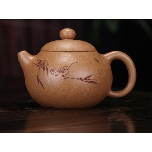 Recommended yixing famous ore down slope mud all hand pomelos special kung fu tea set gift custom the teapot