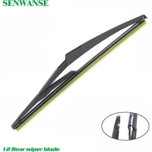 Senwanse 12" Rear Wiper Blade For Renault Clio 2 II Campus 1998-2014 Windshield Rear Window windscreen wiper Car Accessories