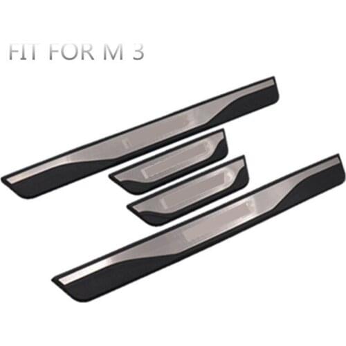 Car Styling FIT For 2014 2015 2016 2017 2018 Mazda 6 3 Stainless Scuff Plate Door Sills Pedal Protector Cover Trim Accessories