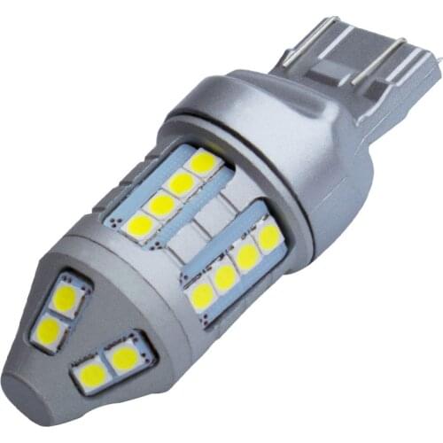 T20 7443 W21/5W 1800LM Super Bright 3030 LED Car Turn Signal Brake Bulb Tail Lamp Auto Daytime Running Light White Red Yellow