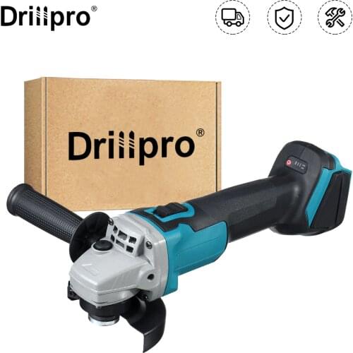 125/100mm 18V Brushless Cordless Impact Angle Grinder Power Tools Polishing Grinding Metal Cutting Machine for Makita Battery