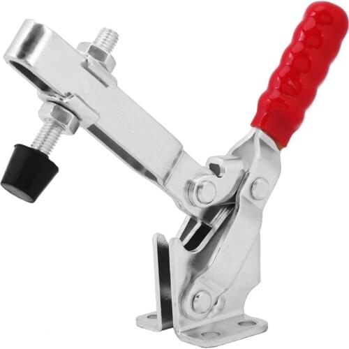 227KG 500lbs Holding Capacity Quick Release Handle Vertical Type Toggle Clamp